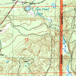 United States Geological Survey Upper Eau Claire Lake, WI (2005, 24000-Scale) digital map