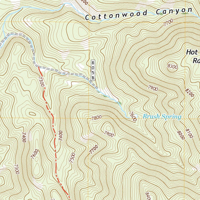 United States Geological Survey Upper Fish Lake, NV (2021, 24000-Scale) digital map