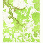 United States Geological Survey Upper Galestina Canyon, NM (1972, 24000-Scale) digital map
