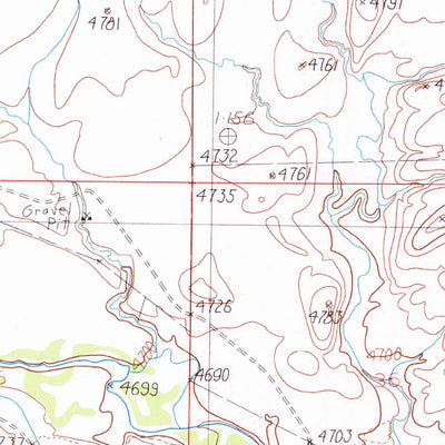 United States Geological Survey Upper Glaston Lake, MT (1985, 24000-Scale) digital map