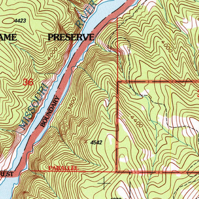 United States Geological Survey Upper Holter Lake, MT (2001, 24000-Scale) digital map