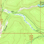 United States Geological Survey Upper Jocko Lake, MT (1965, 24000-Scale) digital map