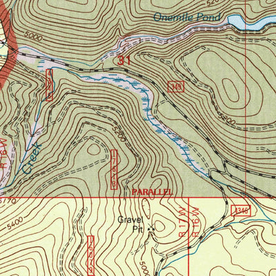 United States Geological Survey Upper Jocko Lake, MT (1999, 24000-Scale) digital map