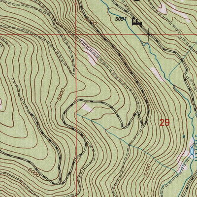 United States Geological Survey Upper Jocko Lake, MT (1999, 24000-Scale) digital map