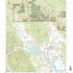 United States Geological Survey Upper Lake, CA (1996, 24000-Scale) digital map