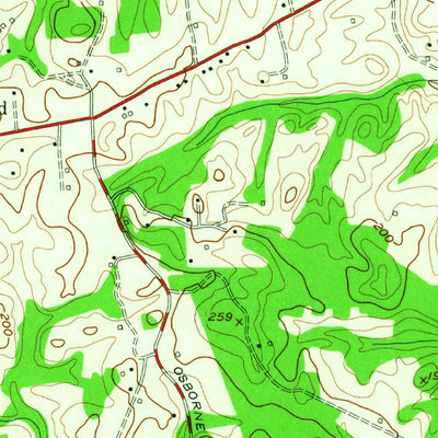 United States Geological Survey Upper Marlboro, MD (1957, 24000-Scale) digital map