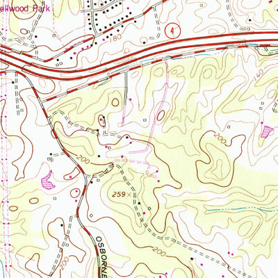 United States Geological Survey Upper Marlboro, MD (1965, 24000-Scale) digital map