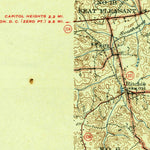 United States Geological Survey Upper Marlboro, MD-DC (1938, 62500-Scale) digital map