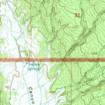 United States Geological Survey Upper Nutria, NM (1995, 24000-Scale) digital map