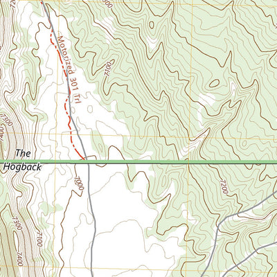United States Geological Survey Upper Nutria, NM (2023, 24000-Scale) digital map