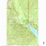 United States Geological Survey Upper Priest Lake, ID (1996, 24000-Scale) digital map