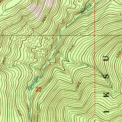 United States Geological Survey Upper Priest Lake, ID (1996, 24000-Scale) digital map