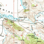 United States Geological Survey Upper Red Rock Lake, MT-ID (1950, 62500-Scale) digital map
