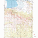 United States Geological Survey Upper Red Rock Lake, MT-ID (1988, 24000-Scale) digital map