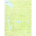 United States Geological Survey Upper Russell Pond, ME (1989, 24000-Scale) digital map