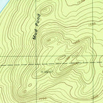 United States Geological Survey Upper Russell Pond, ME (1989, 24000-Scale) digital map