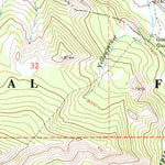 United States Geological Survey Upper Slide Lake, WY (1965, 24000-Scale) digital map