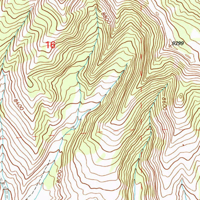 United States Geological Survey Upper Slide Lake, WY (1996, 24000-Scale) digital map