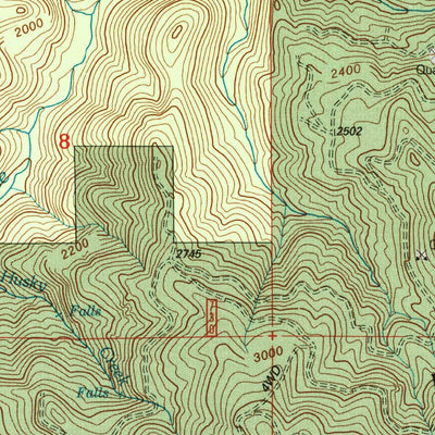 United States Geological Survey Upper Soda, OR (1994, 24000-Scale) digital map