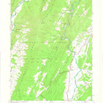 United States Geological Survey Upper Tract, WV (1969, 24000-Scale) digital map