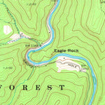 United States Geological Survey Upper Tract, WV (1969, 24000-Scale) digital map