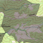 United States Geological Survey Upper Tract, WV (1995, 24000-Scale) digital map