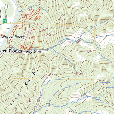 United States Geological Survey Upper Tract, WV (2023, 24000-Scale) digital map