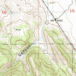 United States Geological Survey Upper Valley, ID (1951, 24000-Scale) digital map