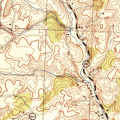 United States Geological Survey Upperville, VA (1944, 31680-Scale) digital map