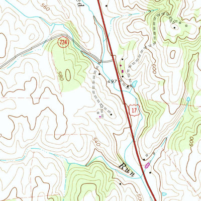 United States Geological Survey Upperville, VA (1970, 24000-Scale) digital map