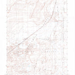 United States Geological Survey Upsal Hogback, NV (1985, 24000-Scale) digital map