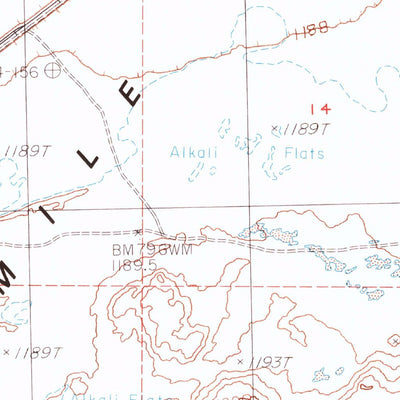 United States Geological Survey Upsal Hogback, NV (1985, 24000-Scale) digital map