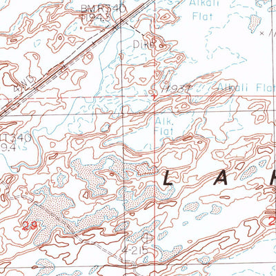 United States Geological Survey Upsal Hogback, NV (1985, 24000-Scale) digital map