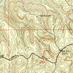 United States Geological Survey Upshaw, AL (1960, 24000-Scale) digital map