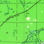 United States Geological Survey Upson, WI (1940, 48000-Scale) digital map