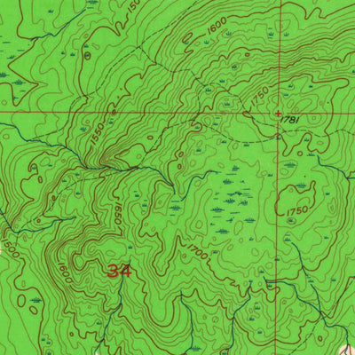 United States Geological Survey Upson, WI (1956, 24000-Scale) digital map