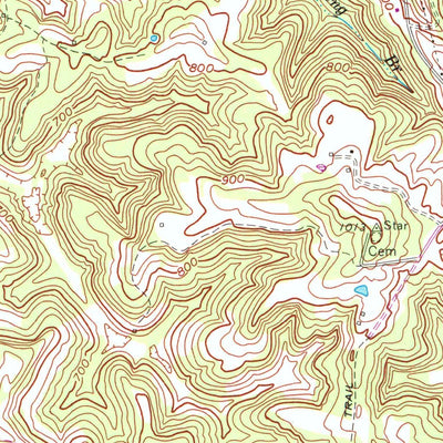 United States Geological Survey Upton, KY (1967, 24000-Scale) digital map