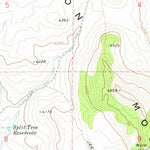 United States Geological Survey Upton Mountain, OR (1973, 24000-Scale) digital map