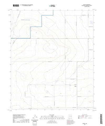 United States Geological Survey Upton, NM (2023, 24000-Scale) digital map