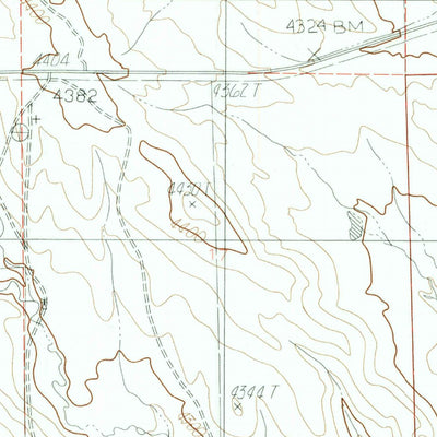 United States Geological Survey Upton West, WY (1984, 24000-Scale) digital map