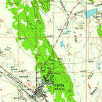 United States Geological Survey Upton, WY (1957, 62500-Scale) digital map