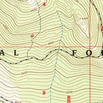 United States Geological Survey Ural Creek, MT (1997, 24000-Scale) digital map