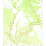 United States Geological Survey Uranium Spring, AZ (1971, 24000-Scale) digital map