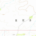 United States Geological Survey Uranium Spring, AZ (1971, 24000-Scale) digital map