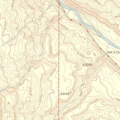 United States Geological Survey Uravan, CO (1948, 24000-Scale) digital map