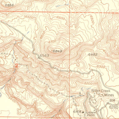 United States Geological Survey Uravan, CO (1948, 24000-Scale) digital map
