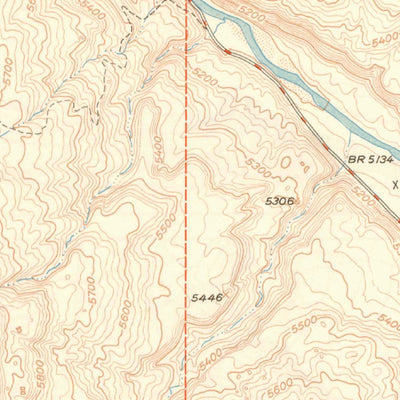 United States Geological Survey Uravan, CO (1949, 24000-Scale) digital map