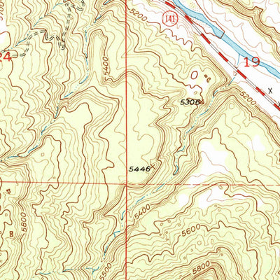United States Geological Survey Uravan, CO (1960, 24000-Scale) digital map
