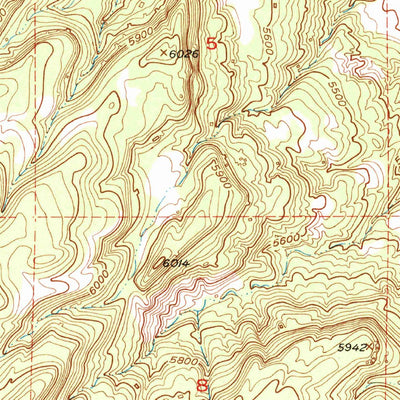 United States Geological Survey Uravan, CO (1960, 24000-Scale) digital map
