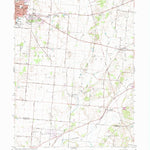 United States Geological Survey Urbana East, OH (1961, 24000-Scale) digital map